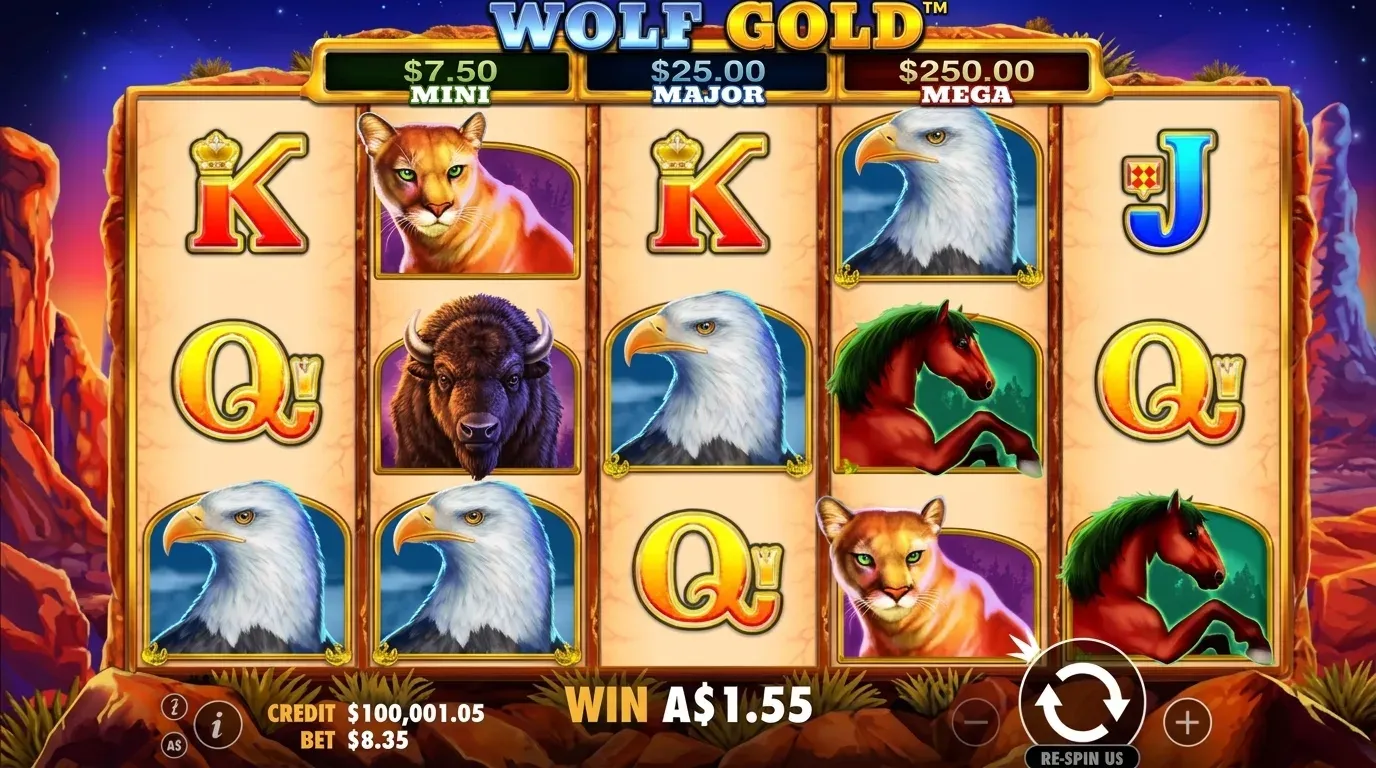 Wolf Gold en AU play
