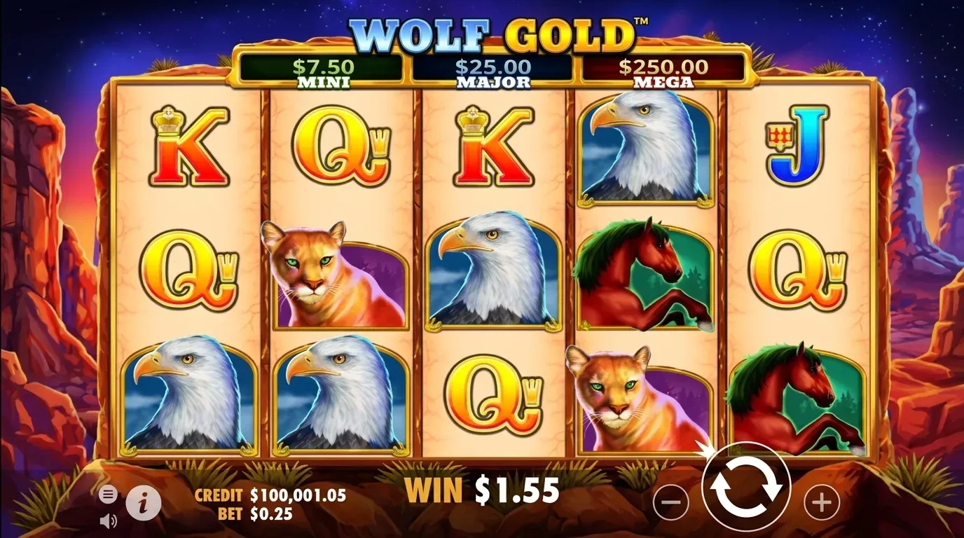 Wolf Gold en CA play