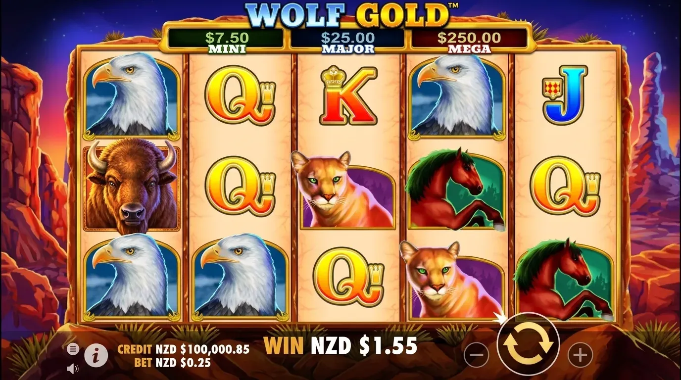 Wolf Gold en NZ play