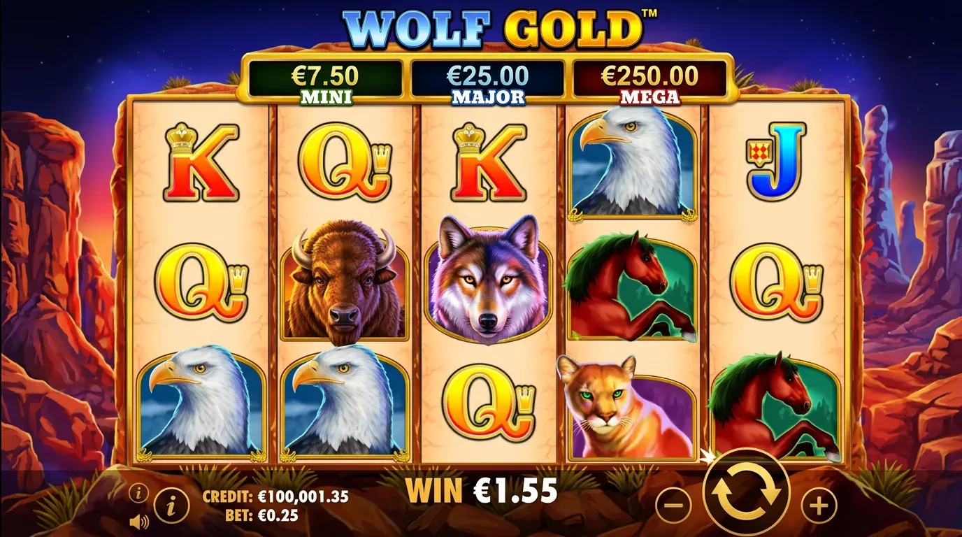 Wolf Gold fi FI play