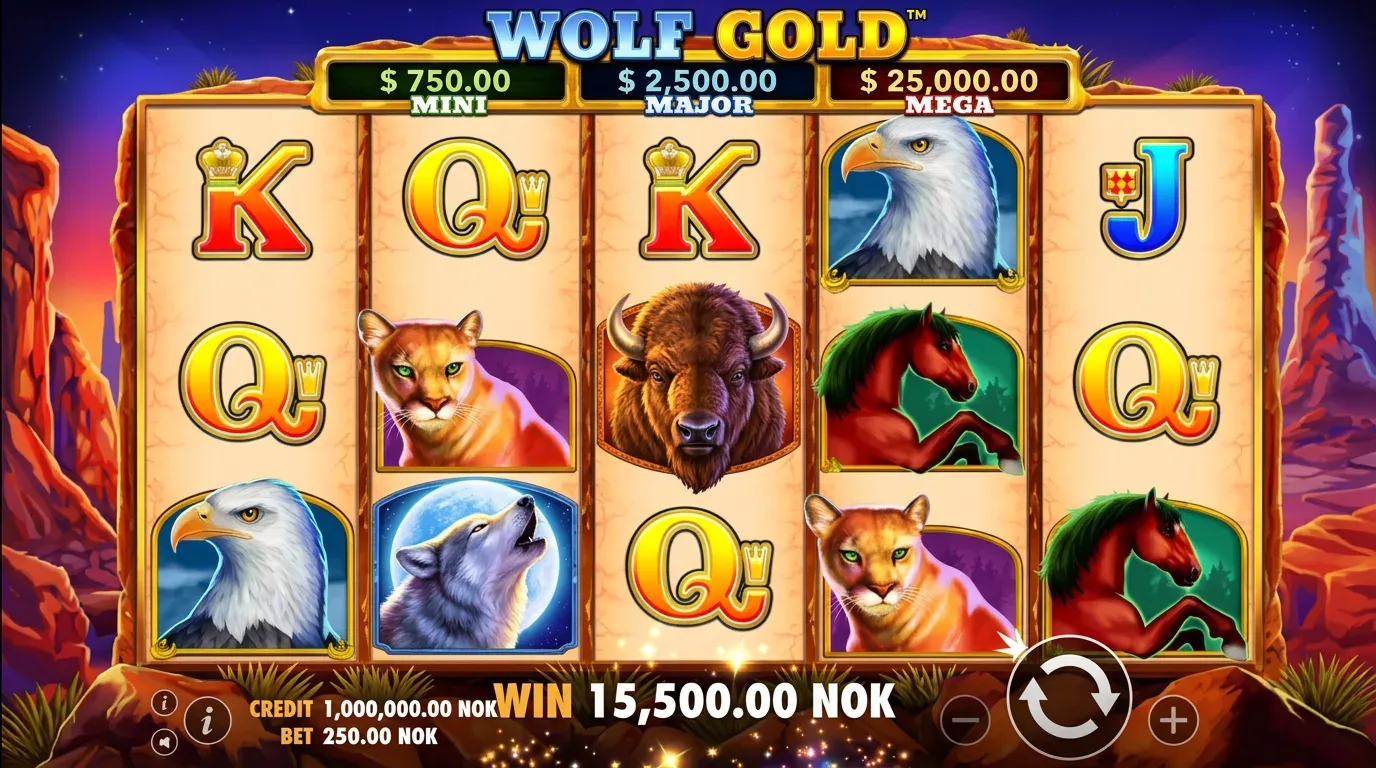 Wolf Gold no NO play