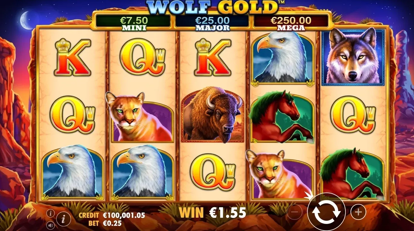Wolf Gold sk SK play