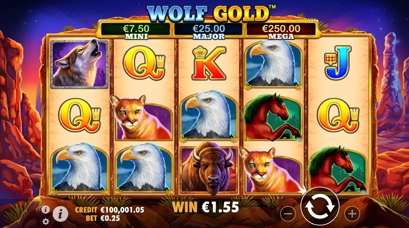 Wolf Gold sl SI play