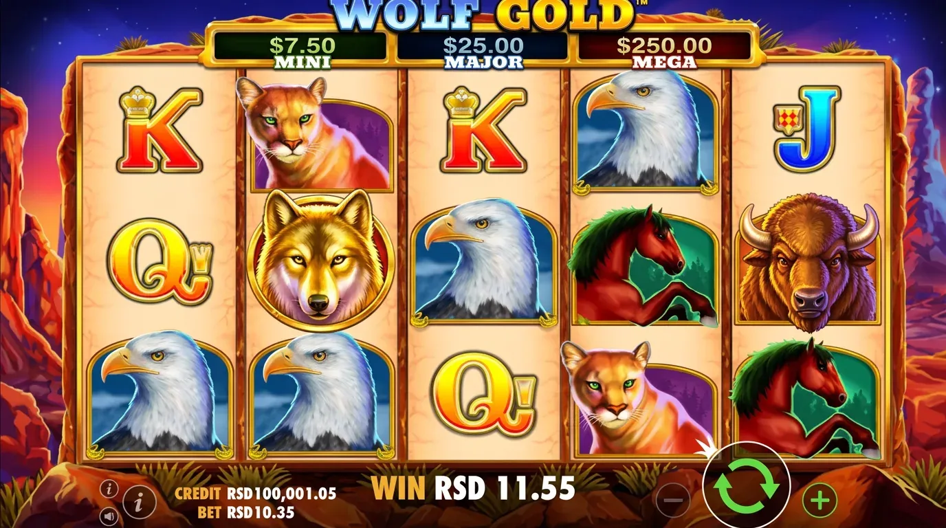 Wolf Gold sr RS play